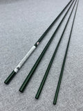 RAINSHADOW - UNITY Fly Rod Blank. 4 Piece, 4 Weight, 7' 6" Olympic Green.