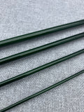 RAINSHADOW - UNITY Fly Rod Blank. 4 Piece, 5 weight, 9' 0" Olympic Green.