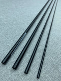 RAINSHADOW - REVELATION Fly Rod Blank. 4 Piece, 7 Weight, 9' 0" Satin Black.