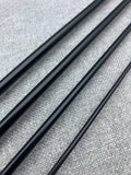 RAINSHADOW - REVELATION Fly Rod Blank. 4 Piece, 3 Weight, 8' 6" Satin Black.