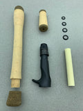 FORECAST Premium Casting Rod Handle Kit with 9” Rear Grip, SUPER Grade Cork and Composite
