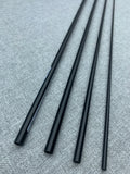 RAINSHADOW - REVELATION Fly Rod Blank. 4 Piece, 3 Weight, 9' 0" Satin Black.