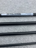 RAINSHADOW - REVELATION Fly Rod Blank. 4 Piece, 3 Weight, 9' 0" Satin Black.