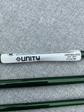 RAINSHADOW - UNITY Fly Rod Blank. 4 Piece, 4 weight, 8' 6" Olympic Green.