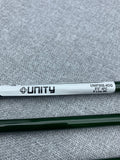 RAINSHADOW - UNITY Fly Rod Blank. 4 Piece, 6 Weight, 9' 0" Olympic Green.