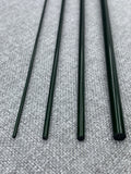 RAINSHADOW - UNITY Fly Rod Blank. 4 Piece, 4 Weight, 7' 6" Olympic Green.