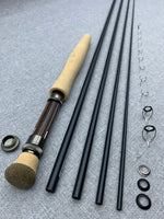 Fly Rod Building Kit With 4 Piece 9' 0 5 Weight Satin Black RAINSHADO –  Virgin River Anglers
