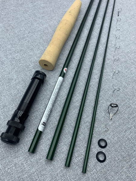 Fly Rod Building Kit With 4 Piece, 7' 6