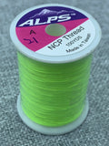 Alps Rod Wrapping Thread - Luminant Green. NCP Size A.