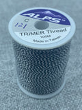Alps Rod Wrapping Trimmer Thread - Silver/Black. Size C.