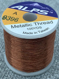 Alps Metallic Rod Wrapping Thread - Copper. Size A.