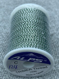 Alps Rod Wrapping Trimmer Thread - Silver/Green. Size C.
