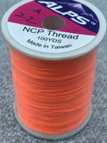 Alps Rod Wrapping Thread - Luminant Orange. NCP Size A.