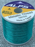 Alps Metallic Rod Wrapping Thread - Ice Blue. Size A.