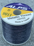 Alps Metallic Rod Wrapping Thread - Grey. Size A.