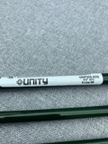 RAINSHADOW - UNITY Fly Rod Blank. 4 Piece, 8 weight, 9' 0" Olympic Green.