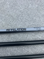 RAINSHADOW - REVELATION Fly Rod Blank. 4 Piece, 4 Weight, 9' 0" Satin Black.