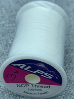 Alps Rod Wrapping Thread - White. NCP Size A.