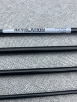 RAINSHADOW - REVELATION Fly Rod Blank. 4 Piece, 3 Weight, 9' 0" Satin Black.