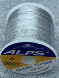 Alps Metallic Rod Wrapping Thread - Silver. Size A.