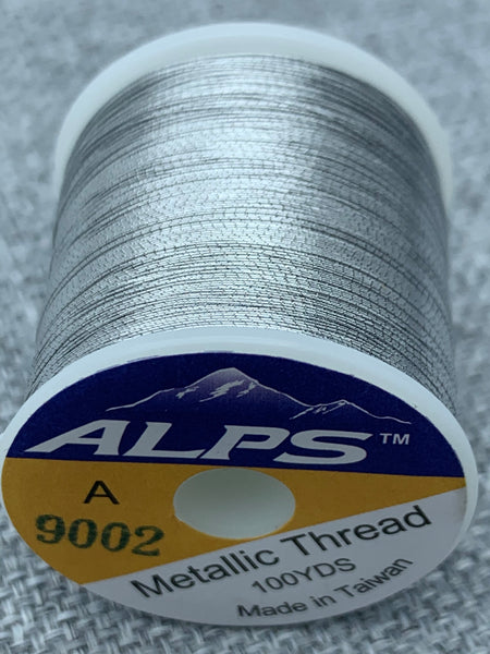 Alps Metallic Rod Wrapping Thread - Silver. Size A. – Virgin River Anglers