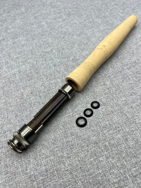 Forecast 2-6 Weight Fly Rod Handle Kit with Gun Metal and Walnut Reel Seat